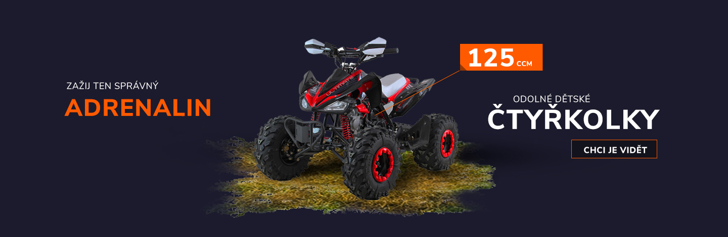 Čtyřkolky 125ccm