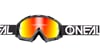Brýle Oneal B-10 PIXEL černá/bílá radium