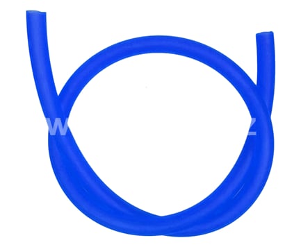 Silikonová palivová hadička 30 cm modrá