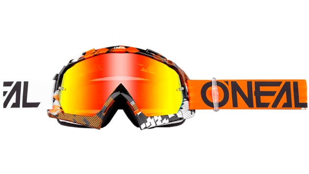 Brýle Oneal B-10 PIXEL oranžová/bílá radium