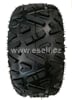 Kompletní zadní kolo 8 palců s pneu 18x9,50-8