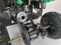 Dětská čtyřkolka 49 ccm Torino Deluxe E-start DO zelená - odřená