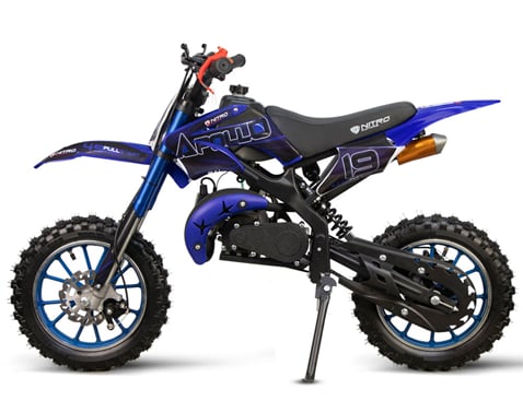Dětský minicross Nitro Motors Apollo 49cc 10" – modrá