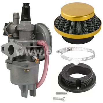 Karburátor minibike, minicross, dětská čtyřkolka - sada zlatá