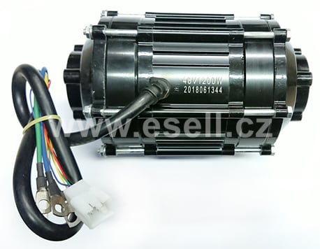 Elektromotor na nápravu 1200W 48V - bezkartáčový