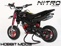 Nitro minimotard Hobbit 49cc černá