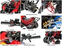 Nitro dětská čtyřkolka Hummer RS Automat 125 cc
