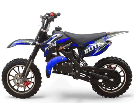 Dětská minicross Blitz 49 cc KXD modrá