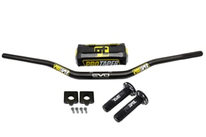 Řídítka pitbike nízká, 810mm, ALU černá - sada
