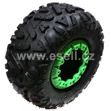 Kompletní zadní kolo 8 palců s pneu 18x9,50-8
