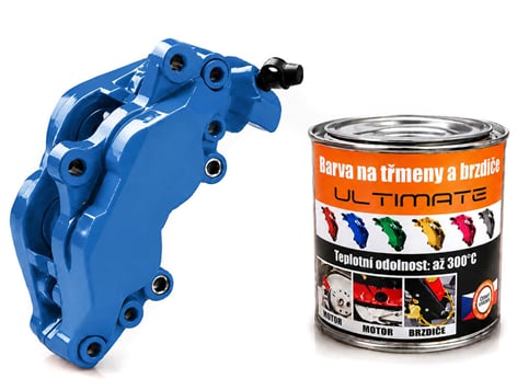 Barva na brzdy a motor kelímek 250 ml - sv. modrá