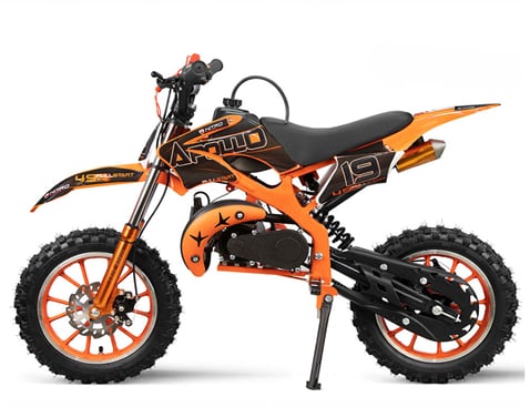 Dětský minicross Nitro Motors Apollo 49cc 10" – oranžová