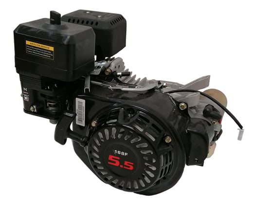 Motor 163cc, 4-takt, automat, E-start