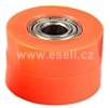 Rolnička řetězu 10mm, oranžová typ3