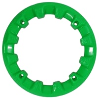 Kryt ráfku 8 palců zelená