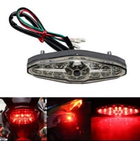 Zadní světlo 15 LED - kouřová