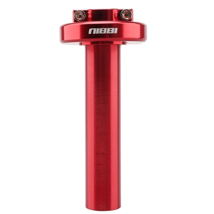 Plynová rukojeť pitbike NIBBI racing CNC červená 
