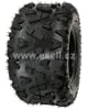 Kompletní kolo 7 palců s pneu 16x8-7 červená 3x78mm