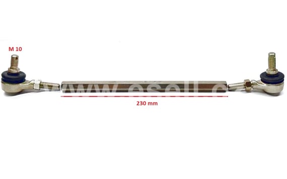 Tyčka řízení 230mm, M10