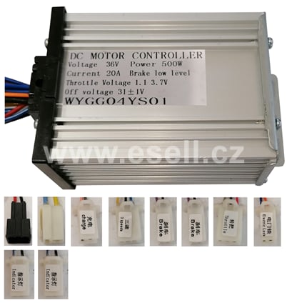 Řídící jednotka 500W 36V Nitro Serval