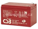 CSB 12V (36V) 15Ah olověný akumulátor EVH12150F2 - bateriový box 36V