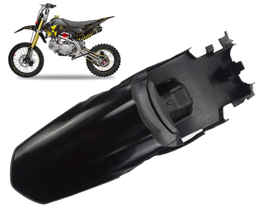 Zadní blatník pitbike CRF110 černá