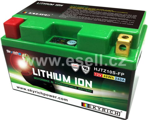 motobaterie Skyrich Lithium HJTZ10S-FP (12V 48Wh)
