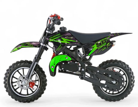 Dětská minicross 49cc KXD 703 zelená