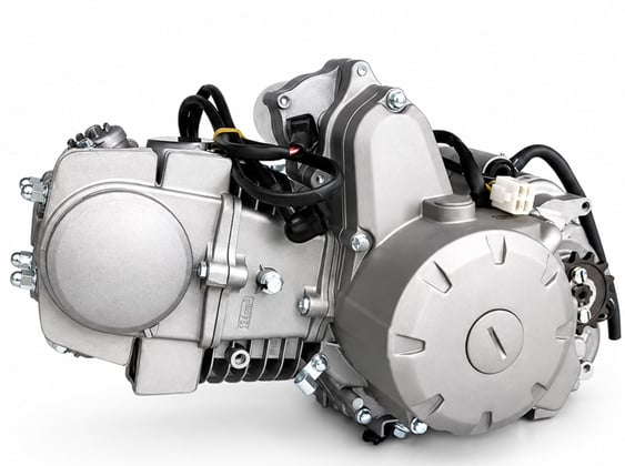 Motor pitbike YX 125 ccm 154FMI Automat, Elektrický startér