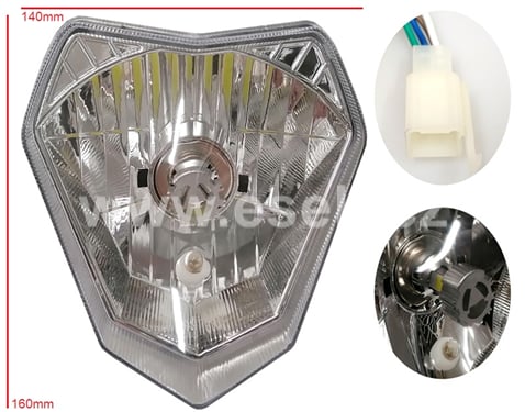 Přední LED světlo pitbike Ultimate NC 300