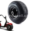 Přední kolo Chopper, Citycoco s pneu 18x9,50-8 (225/55-8)