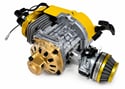 Motor 49 cc minibike tuning - zlatý
