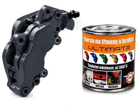 Barva na brzdy a motor kelímek 250 ml - tm.šedá