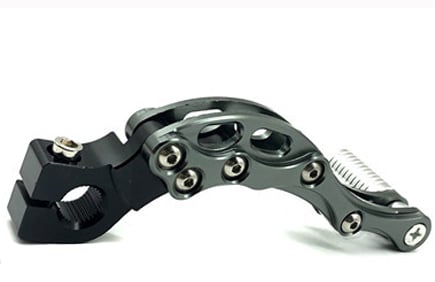 Startovací páka pitbike 13mm CNC šedá