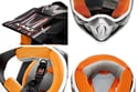 Dětská moto helma Cross Nitro Racing černá S