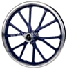 Přední ráfek minicross 10 palců, šířka 92mm modrá