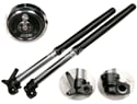 Přední tlumiče, vidlice pitbike 975mm, 53/58,5mm