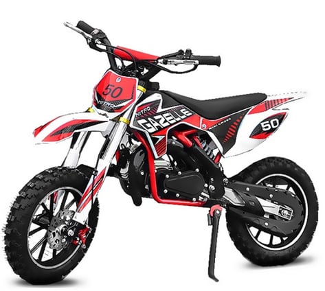 Nitro Minicross Gazelle Sport 49 cc červená