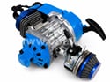 Motor 49 cc minibike tuning - modrý