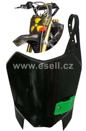 Přední plast pitbike CRF110 černá