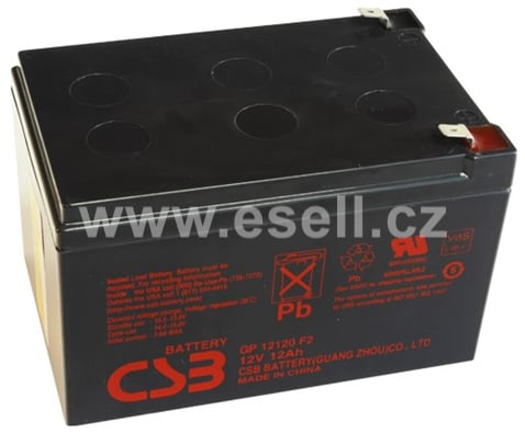 Baterie 12V 12Ah CSB