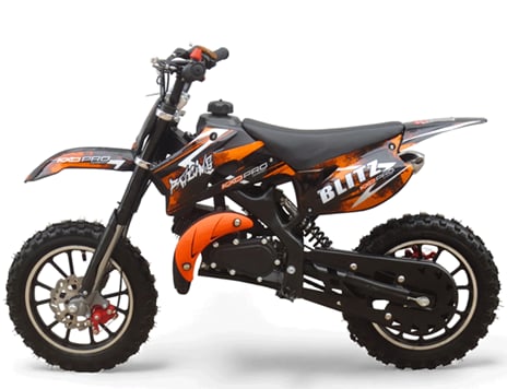 Dětská minicross Blitz 49 cc KXD oranžová