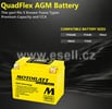 Baterie Motobatt MBTX4U, 12V, 4,7Ah, 70A (YB4L-B, YB4L-A,YTX4L-BS,YT4L-BS)