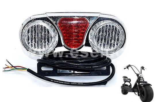 Zadní světlo pro Chopper Citycoco