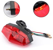 Zadní LED světlo 12V červená