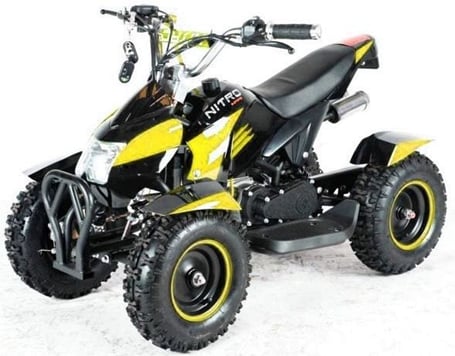 Nitro dětská čtyřkolka Cobra 49 cc žlutá
