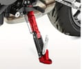 Hliníkový stojánek pitbike nastavitelný černá