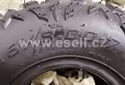 Kompletní kolo 7 palců s pneu 16x8-7 zelená 3x78mm