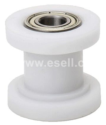 Rolnička řetězu 10mm, bílá