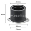 Příruba / adapter karburátoru 48mm / 33mm